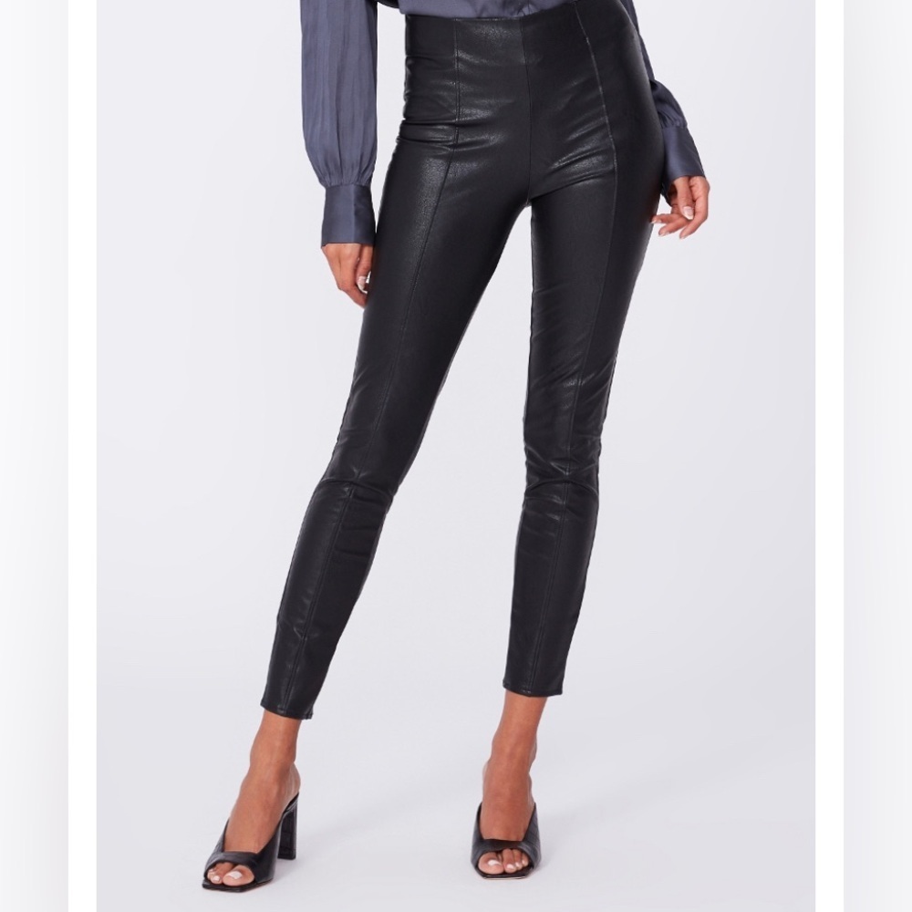 Paige Kiana vegan leather leggings size‎ medium new